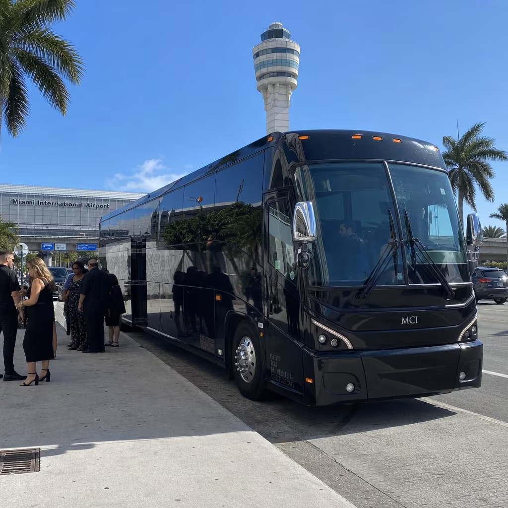 Rent a Bus to Miami International Airport (MIA)