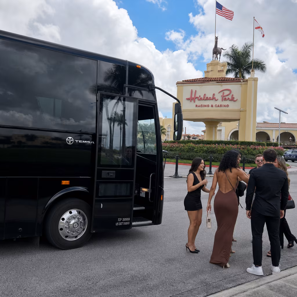 Rent a Bus to Hialeah Park Racing & Casino