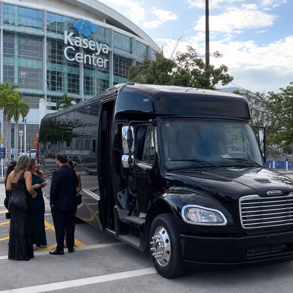 Rent a Bus to Kaseya Center