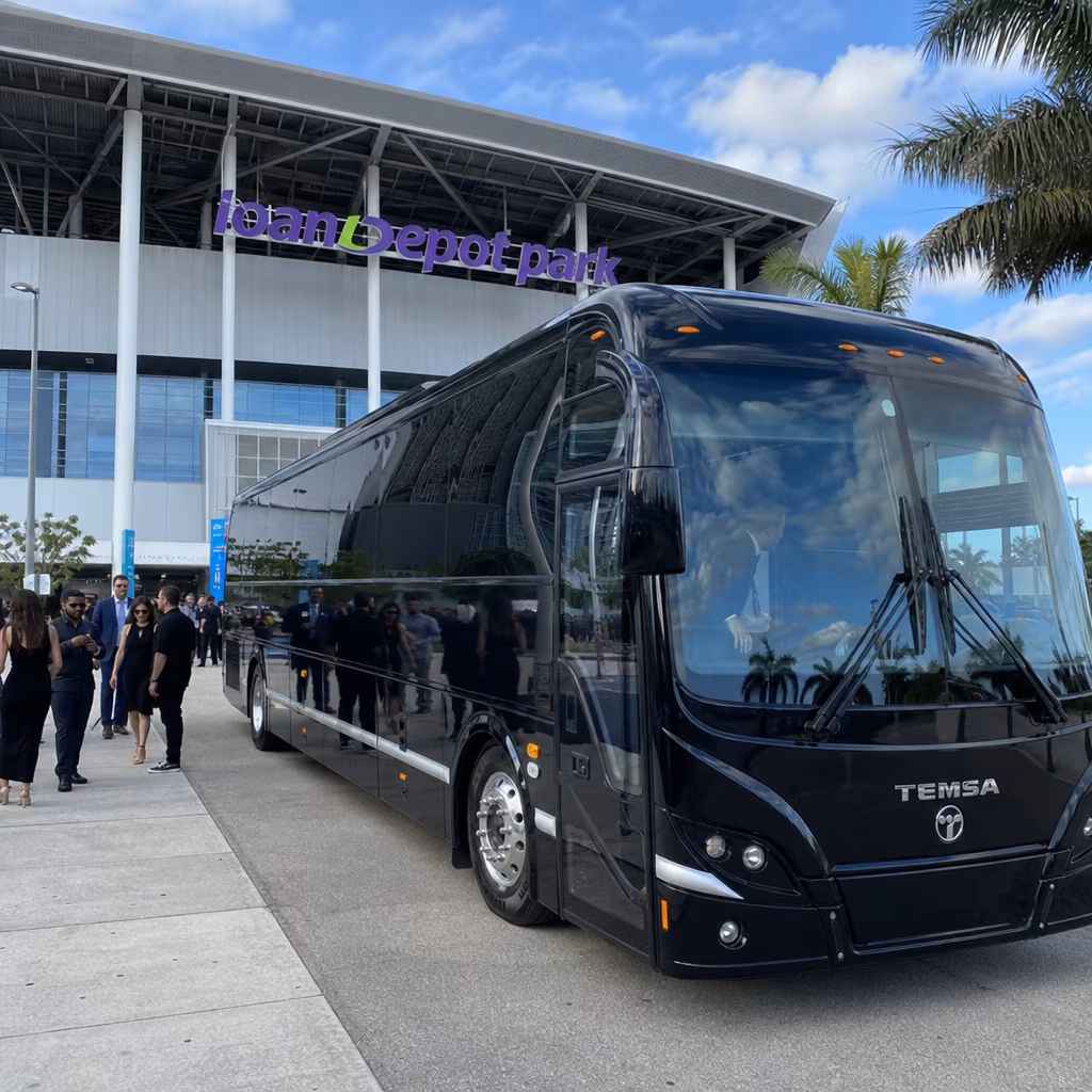 Rent a Bus to loanDepot Park
