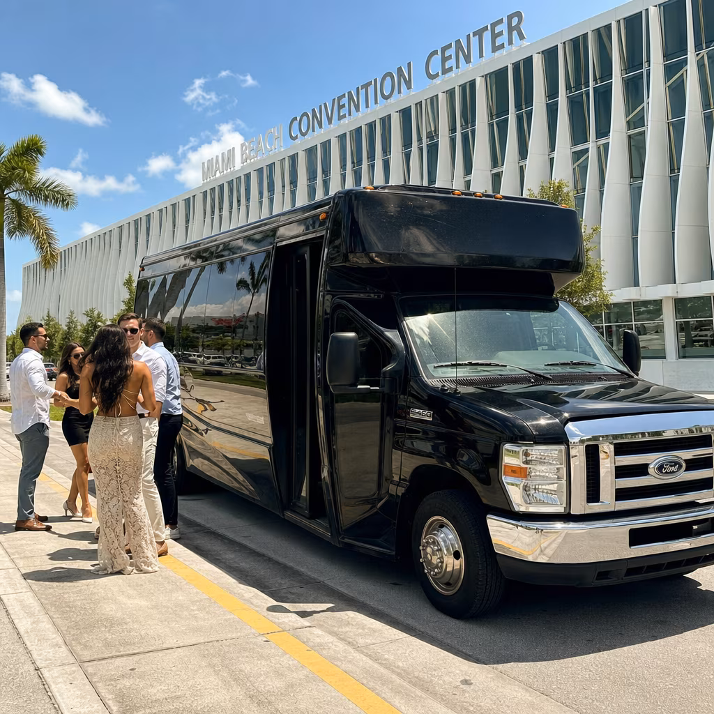 Rent a Bus to Miami Beach Convention Center
