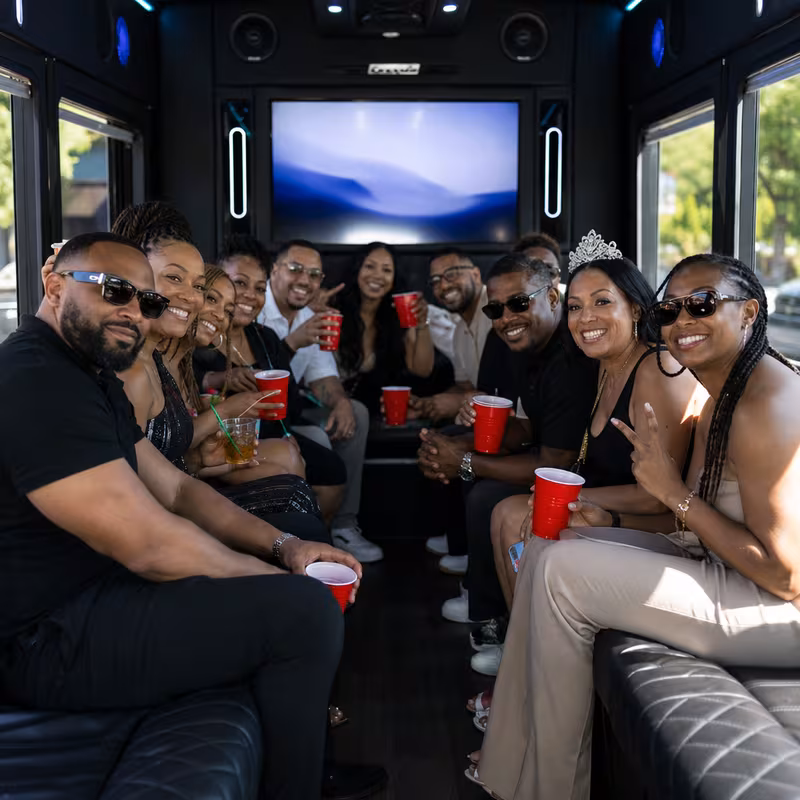 Hialeah Birthday Transportation fleet vehicle
