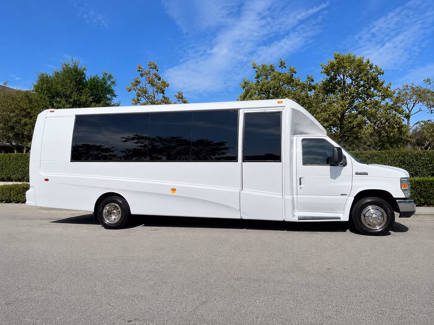 Hialeah Airport Shuttle & Transportation party bus exterior