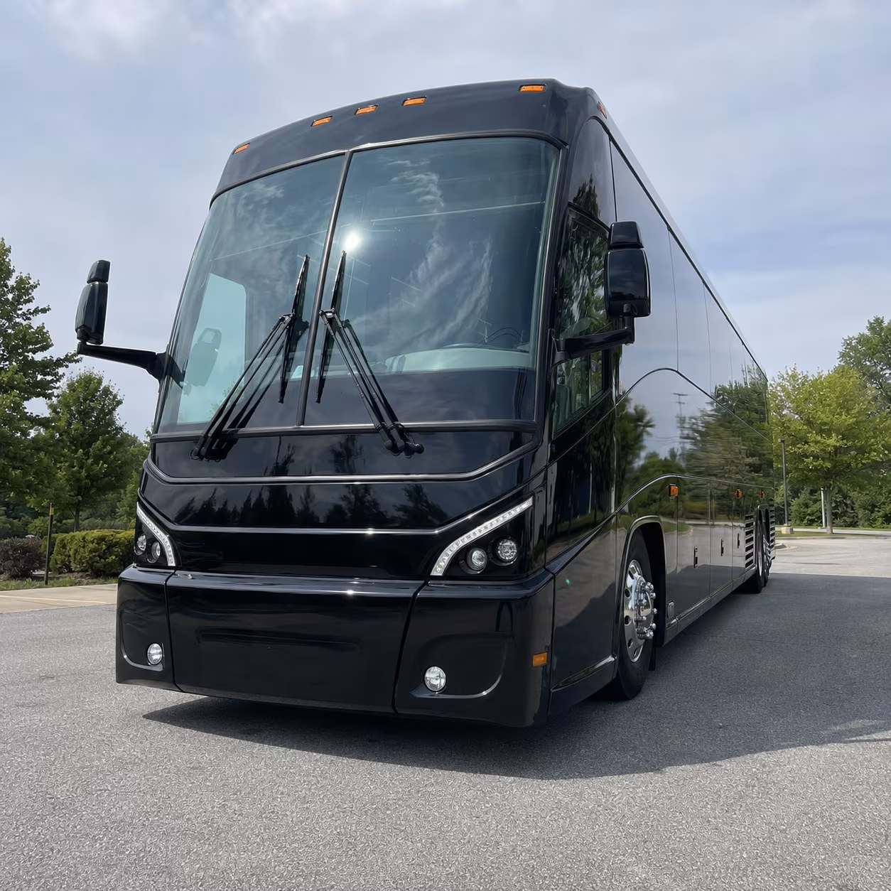 Hialeah Airport Shuttle & Transportation party bus exterior