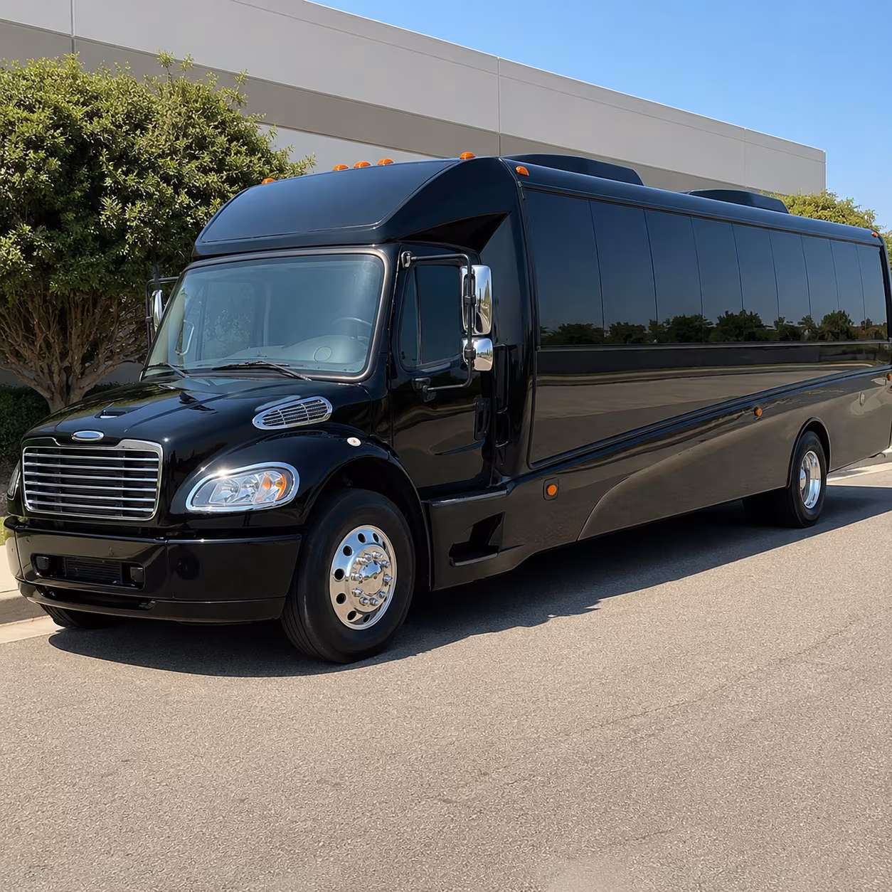 Hialeah Airport Shuttle & Transportation party bus exterior