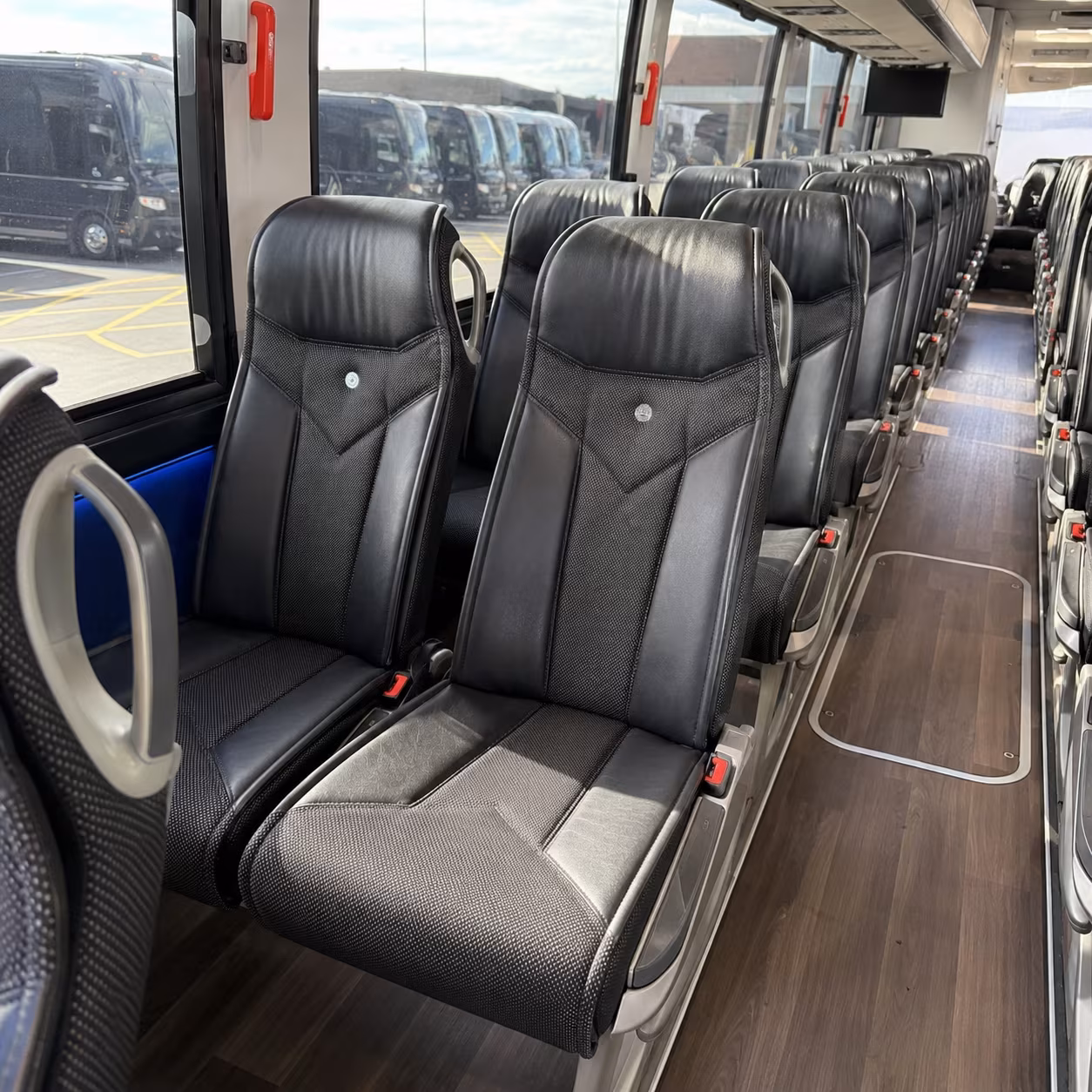 Hialeah Airport Shuttle & Transportation party bus exterior