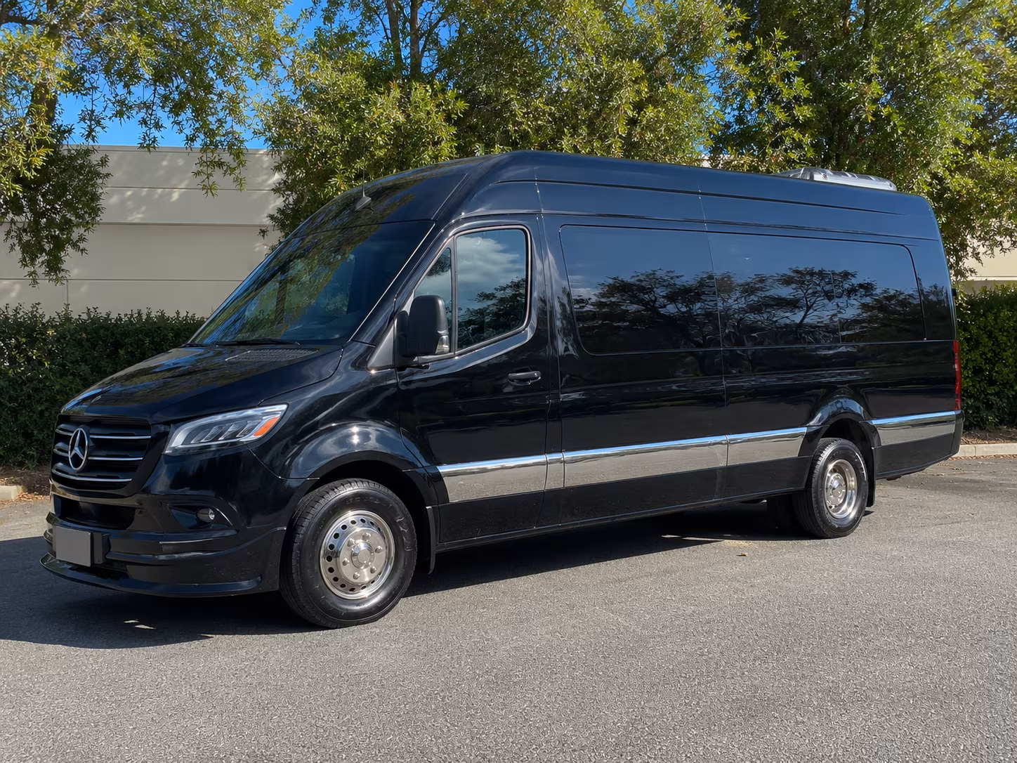 Hialeah Airport Shuttle & Transportation party bus interior