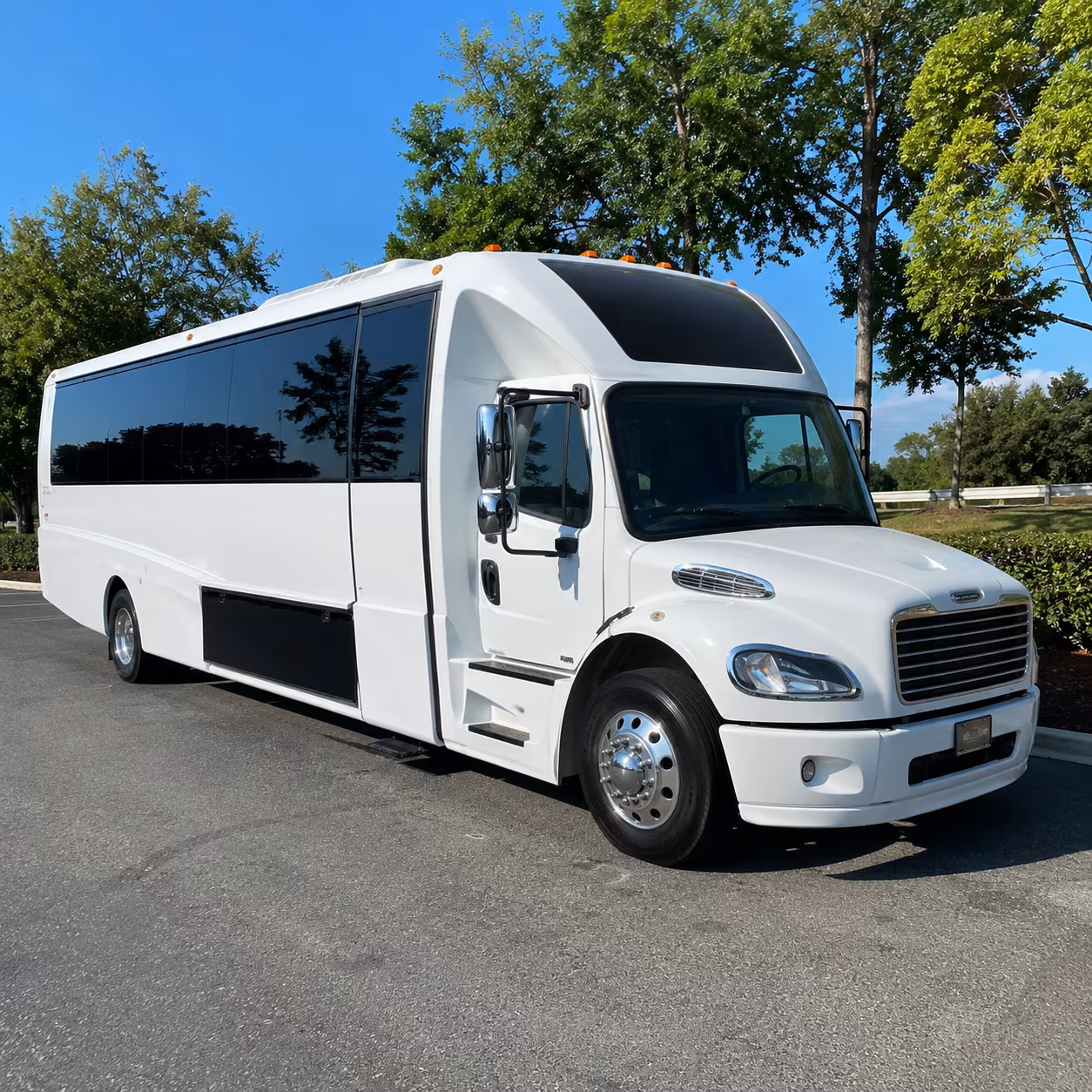 Hialeah Bachelor & Bachelorette Transportation party bus exterior