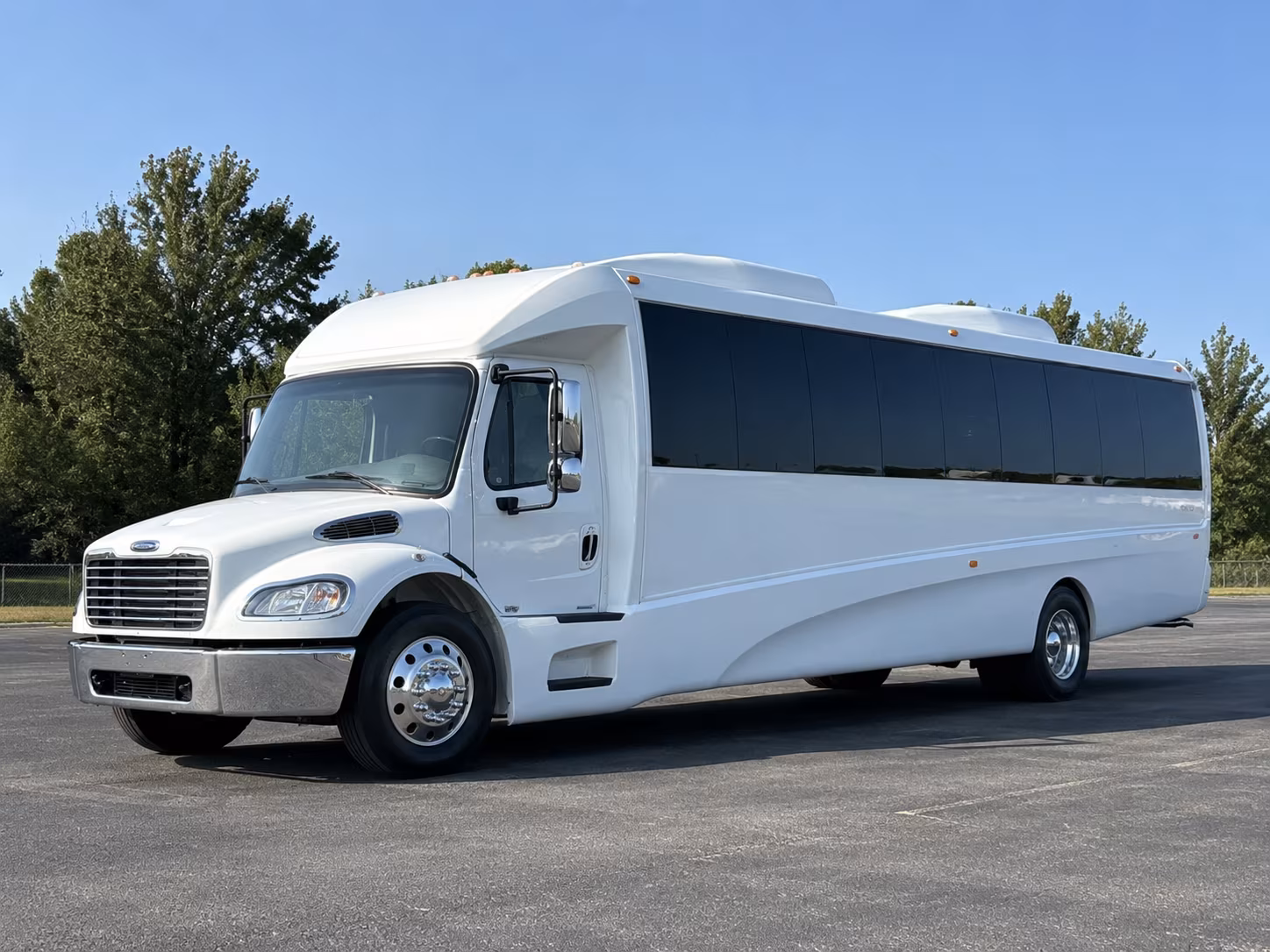 Hialeah Birthday, Sweet 16, & Quinceañera Transportation party bus exterior