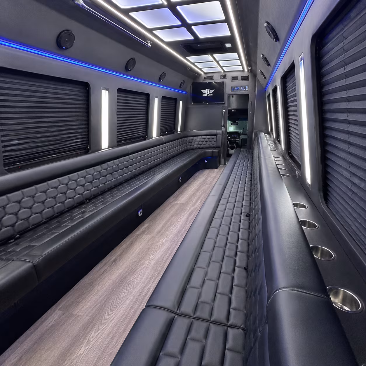 Hialeah Concert & Music Festival Transportation party bus exterior