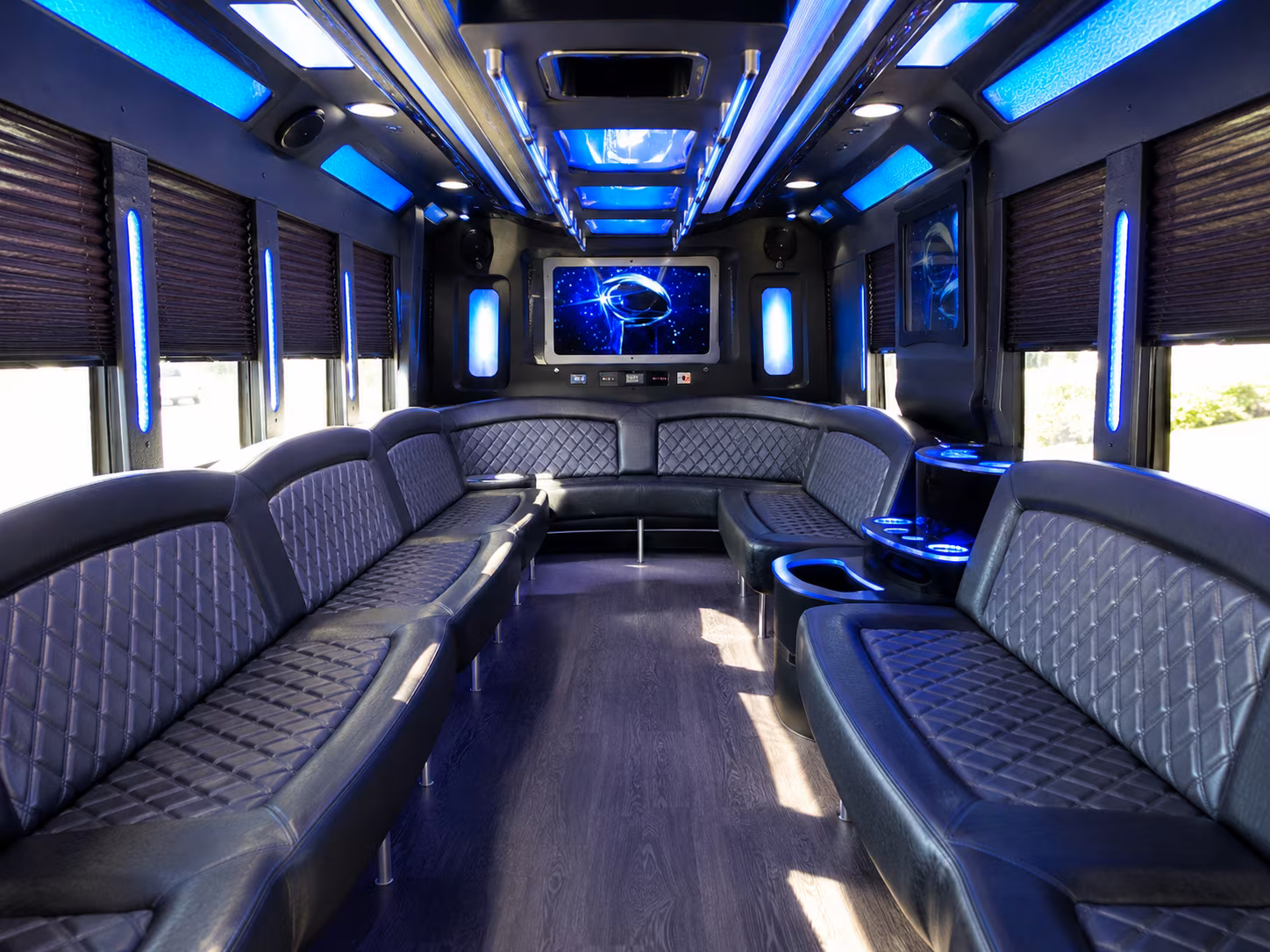 Hialeah Concert & Music Festival Transportation party bus exterior