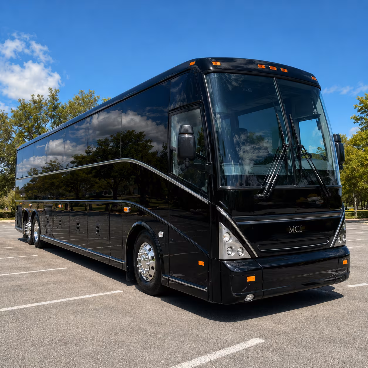 Hialeah Corporate Transportation party bus exterior