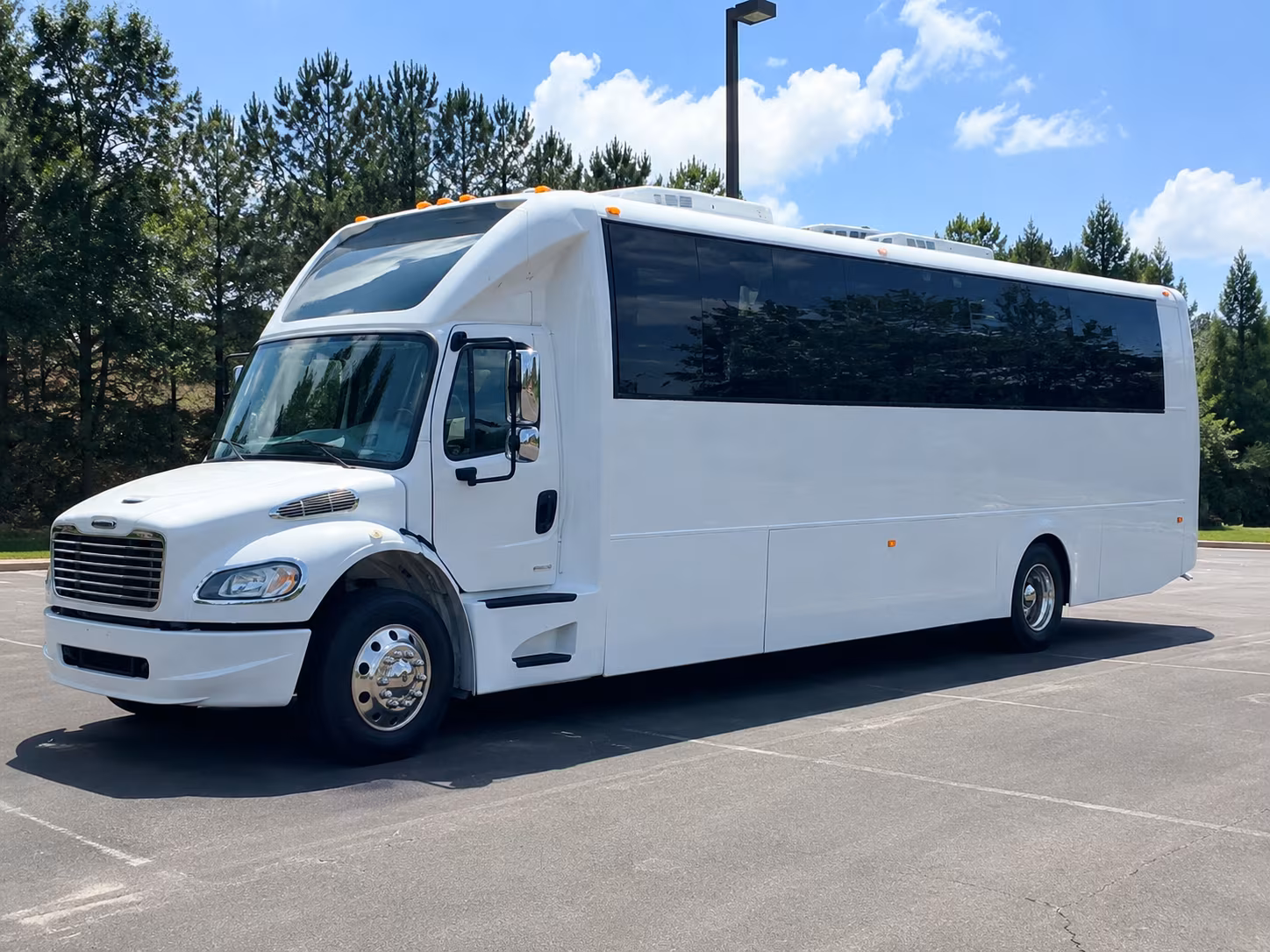Hialeah Prom & Homecoming Transportation party bus interior