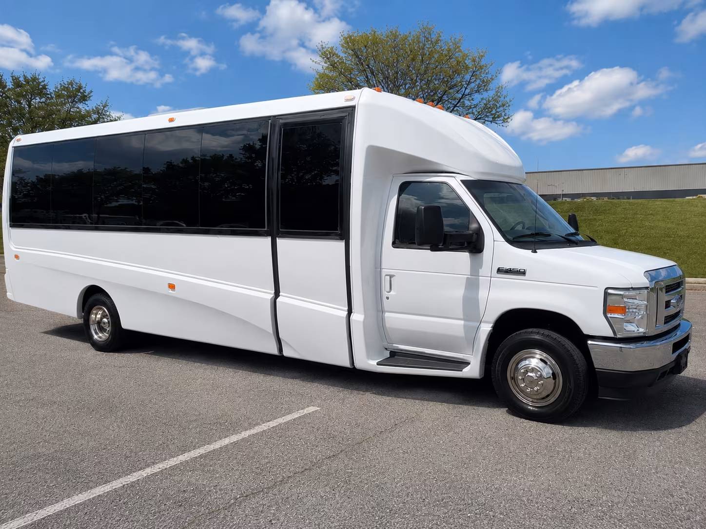 Hialeah School Event Transportation party bus exterior