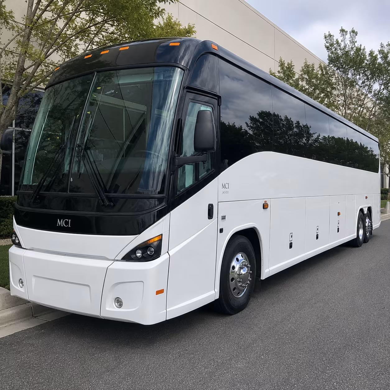 Hialeah School Event Transportation party bus exterior
