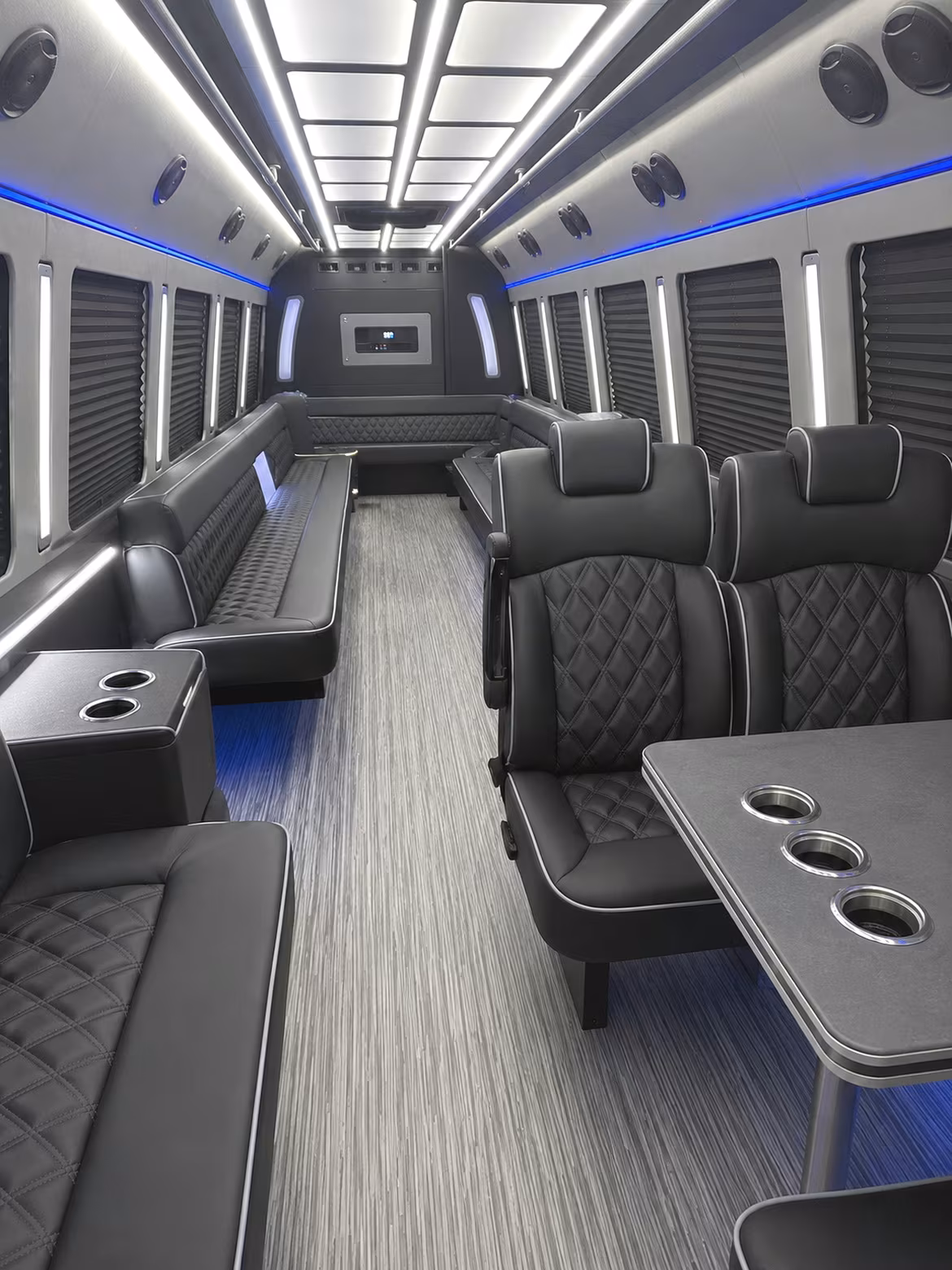 Hialeah Winery Tour & Pub Crawl Transportation onboard seating