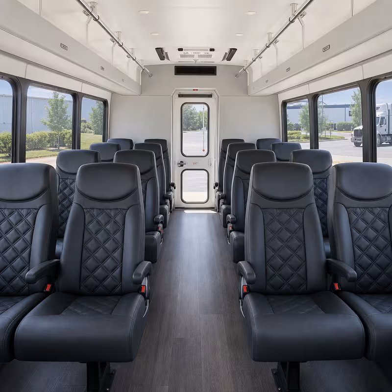 minibus interior