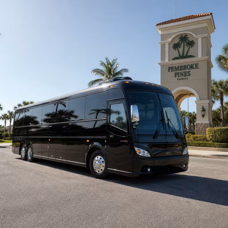 Pembroke Pines Party Bus Rental